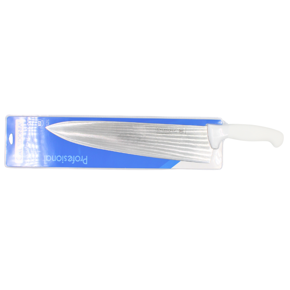 Cuchillo Chef 12&quot; Caledonia Color Blanco