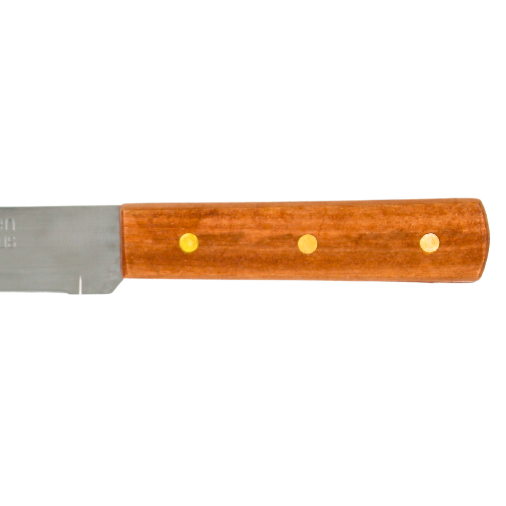 Cuchillo De Cocina Con Mango De Madera 8&quot;