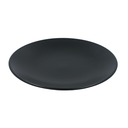 Plato Trinche 27 cm Chena Sin Relieve Negro Mate (Especial)