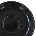 Plato para taza barista 13 cm Negro