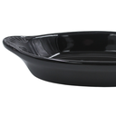 Plato Gales con relieve negro brillante 8 onzas Rarebit