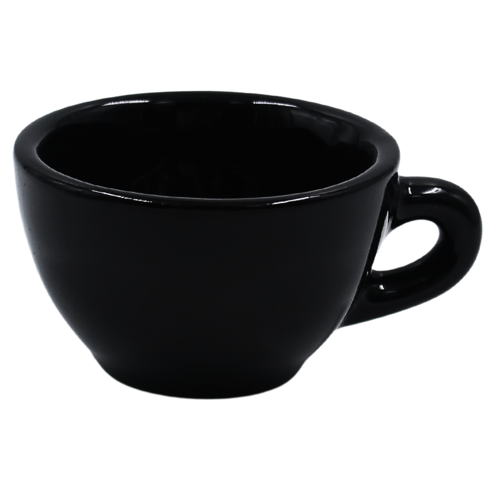 Taza Barista para Espresso 3 onzas Negro brillante