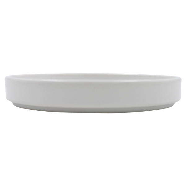 Plato trinche 19 cm Mediterraneo blanco mate Anfora Especial