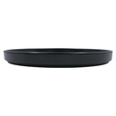 Plato trinche 27 cm Mediterraneo negro mate Anfora Especial