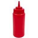 Bote  Recipiente P Aderezo Rojo 16 Oz@