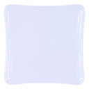 Plato Square Con Relieve 30.5Cm Melamina Blanca