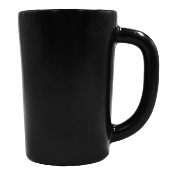 Taza Mug Vaquera 15 Oz. Negro Mate