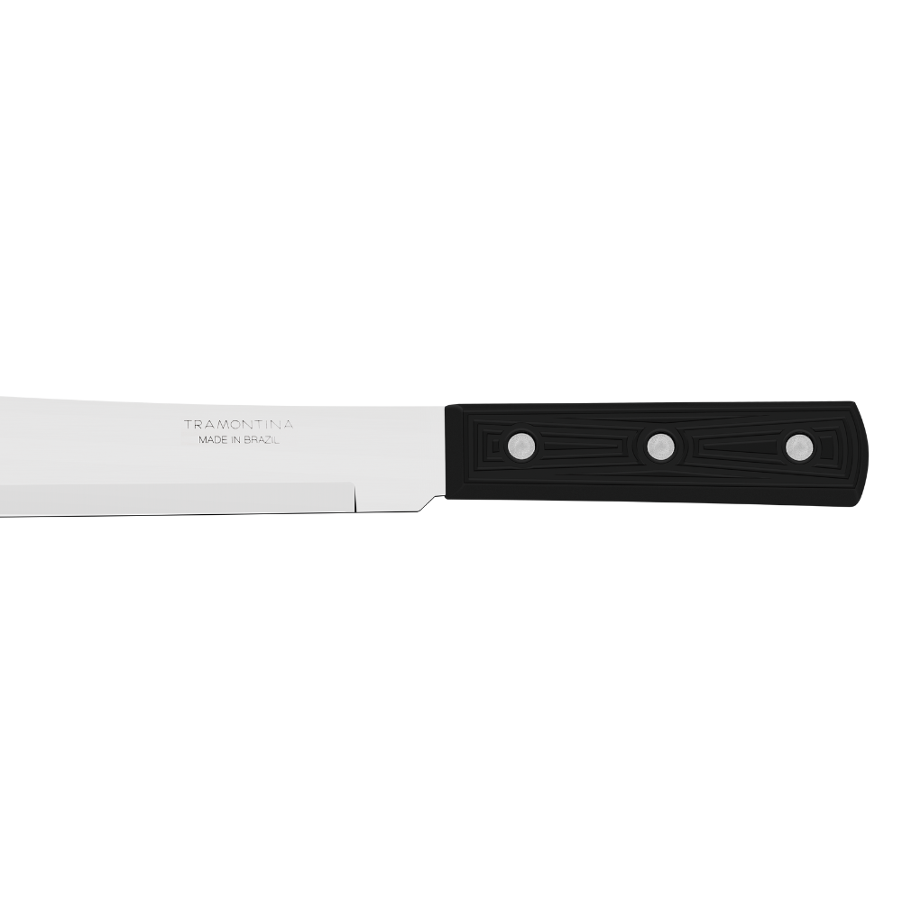 Cuchillo cebollero 8 pulgadas Tramontina mango de plástico