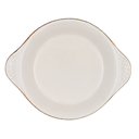 Plato Huevo Fallido 6 oz Marron Laredo/Blanco