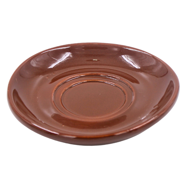 Plato Para Taza Capuchino Apilable De 5 Pul. 13 Cm Café Chocolate