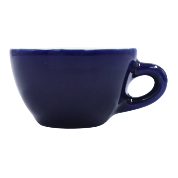 Taza Barista Espresso 3 oz Azul Cobalto/Blanco