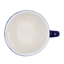 Taza Barista Espresso 3 oz Azul Cobalto/Blanco