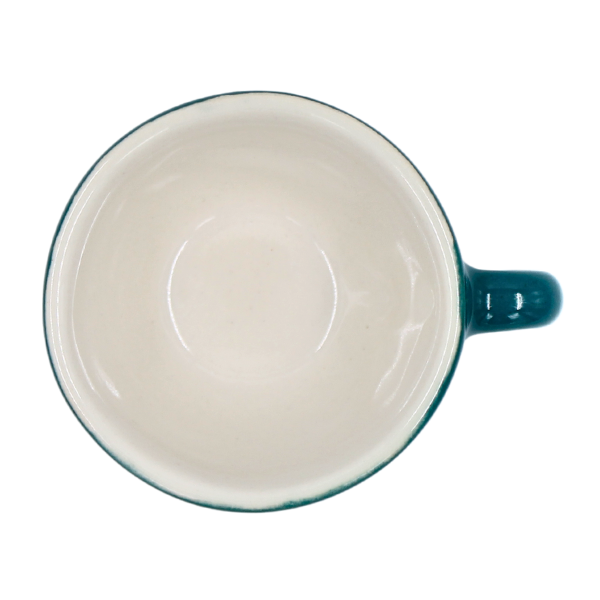 Taza Barista Espresso 3 oz Azul Claro/Blanco