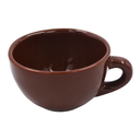 Taza Barista Cappuccino 8 oz Cafe Chocolate/Blanco