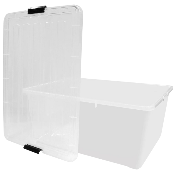 Caja Sansón 68 Lts Transparente