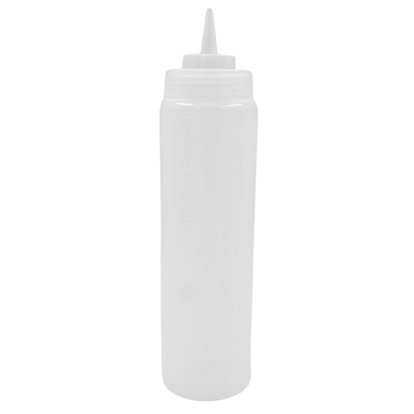   Recipiente Para Aderezo Transparente 24 Oz@