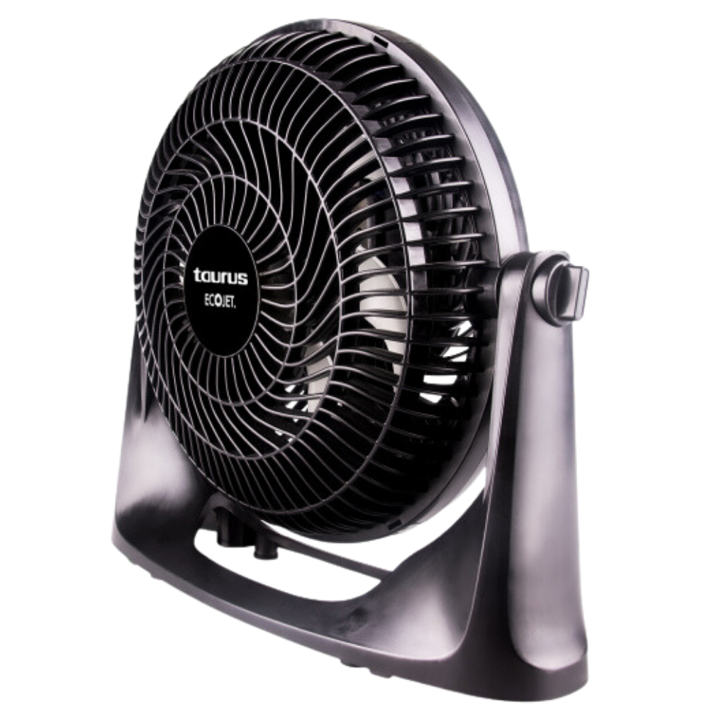 Ventilador De Escritorio 3 Velocidades Negro Oasis