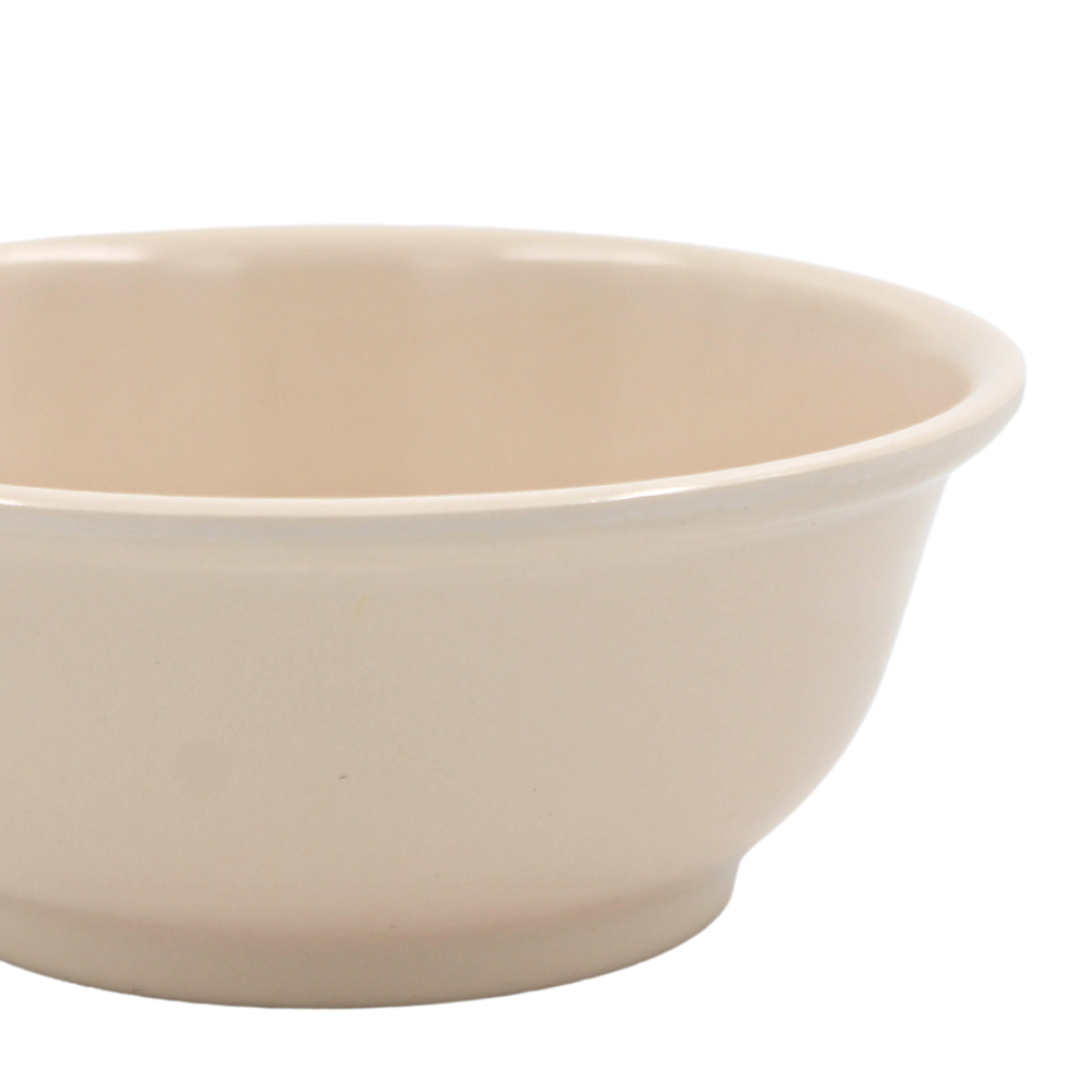 Bowl Hondo 5 Pulg. Melamina Beige