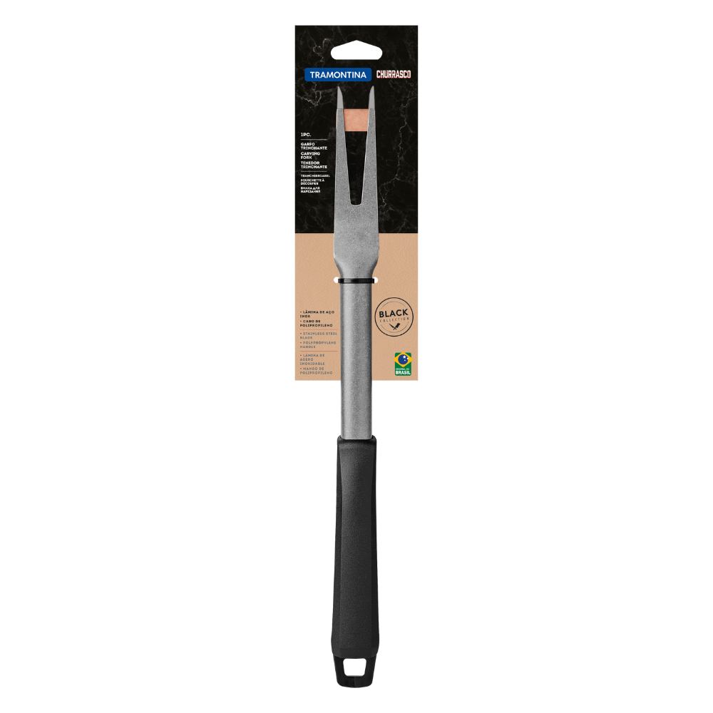 Tenedor Trinchante Churrasco Black@