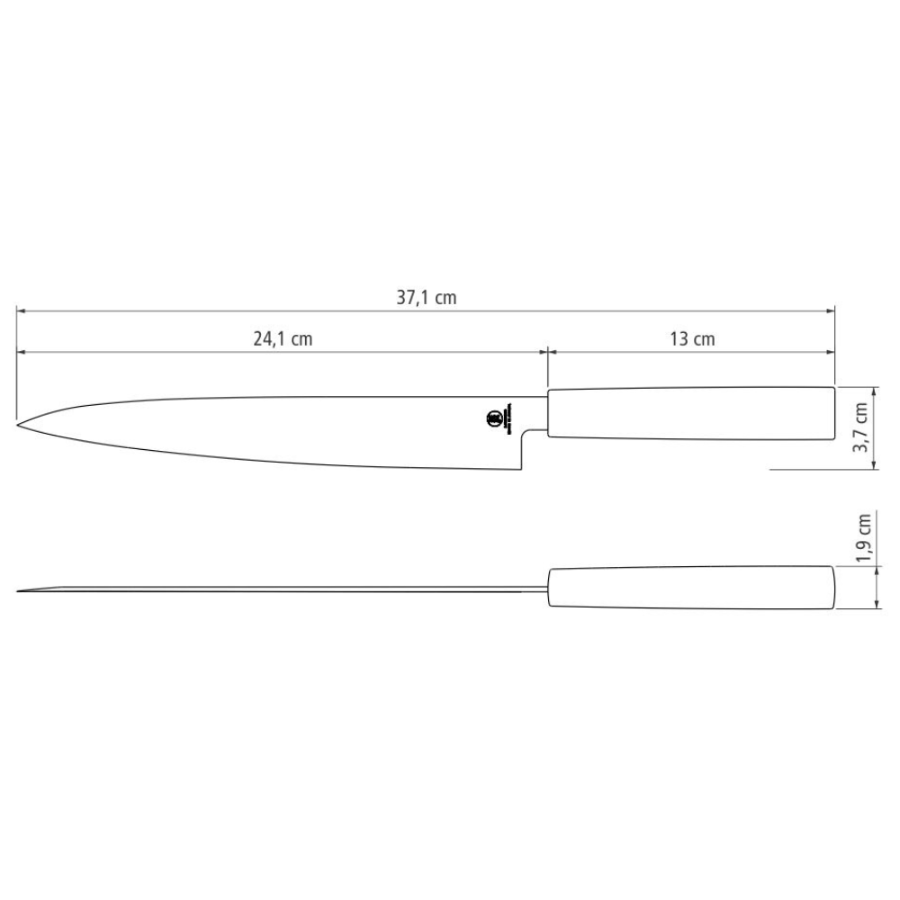 Cuchillo Tramontina Sushi Yanagiba 9 pulgadas