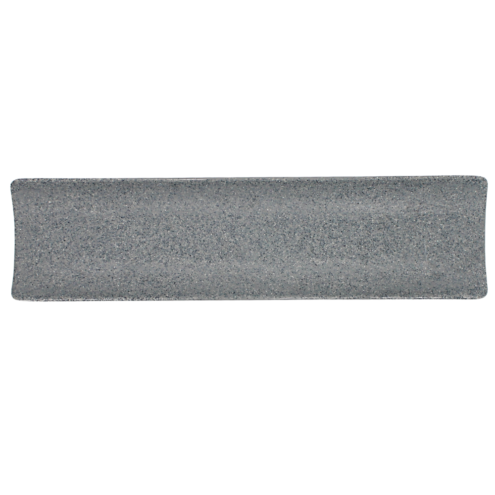 Bandeja Canoa 40 cm melamina Gray Granite