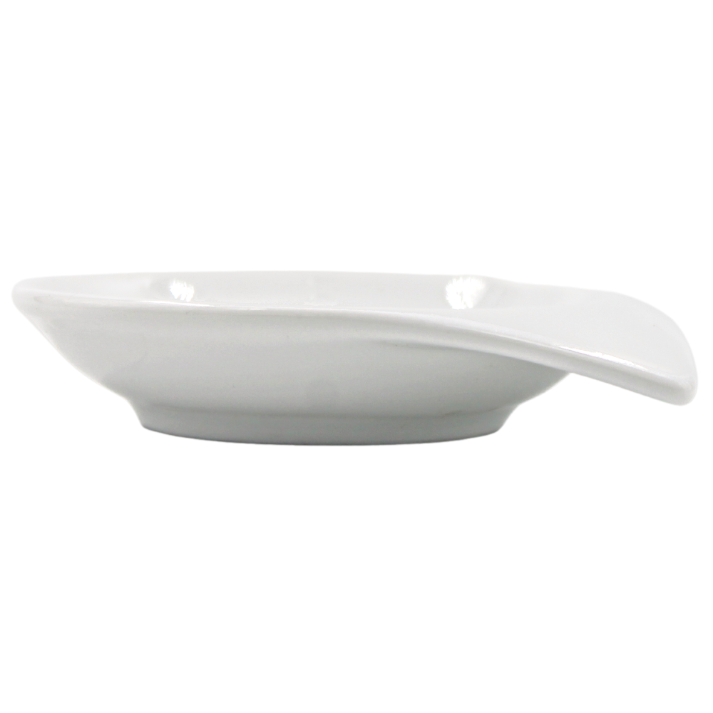 Plato para tapas lado recto 9.5 cm Ranieri porcelana