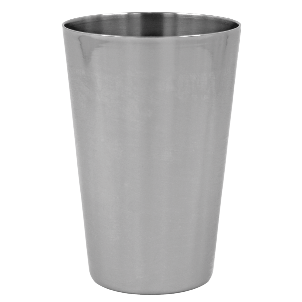 Vaso cónico 500 ml no. 2 acero inoxidable 430 Pam