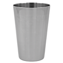 Vaso cónico 500 ml no. 2 acero inoxidable 430 Pam