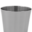 Vaso cónico 300 ml no. 1 acero inoxidable 430 Pam