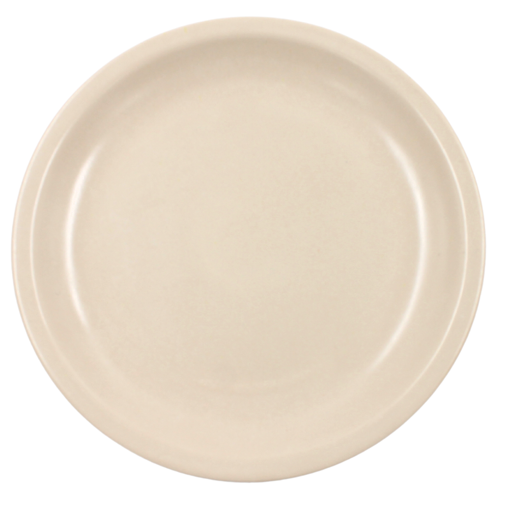 Plato extendido 6.5 &quot; (16.5 cm) melamina beige