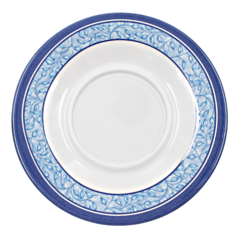 Plato para taza 15 cm melamina Formosa azul