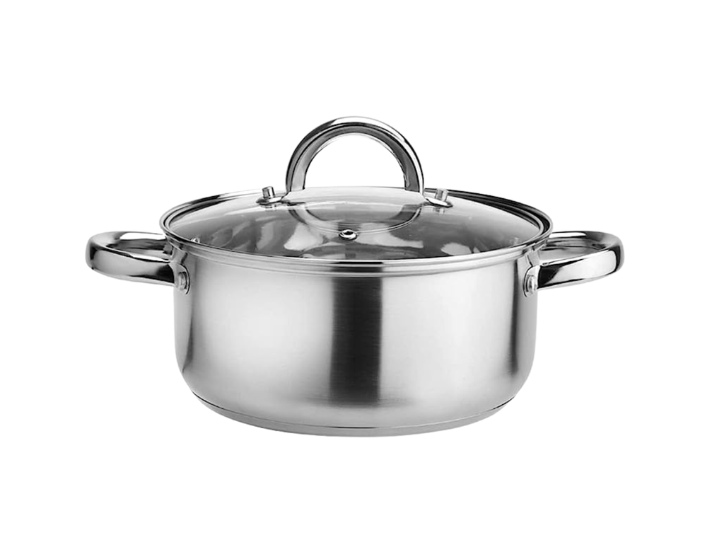 Batería de cocina de Acero Inoxidable 7 piezas