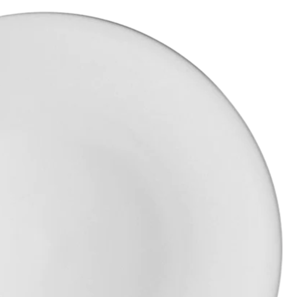 Plato trinche 19 cm Laila Blanco Anfora