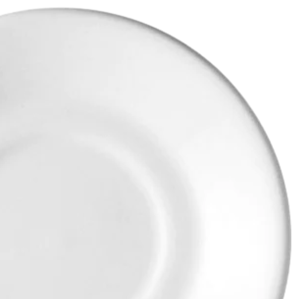 Plato Ppara Café 15 cm Laila Blanco Anfora