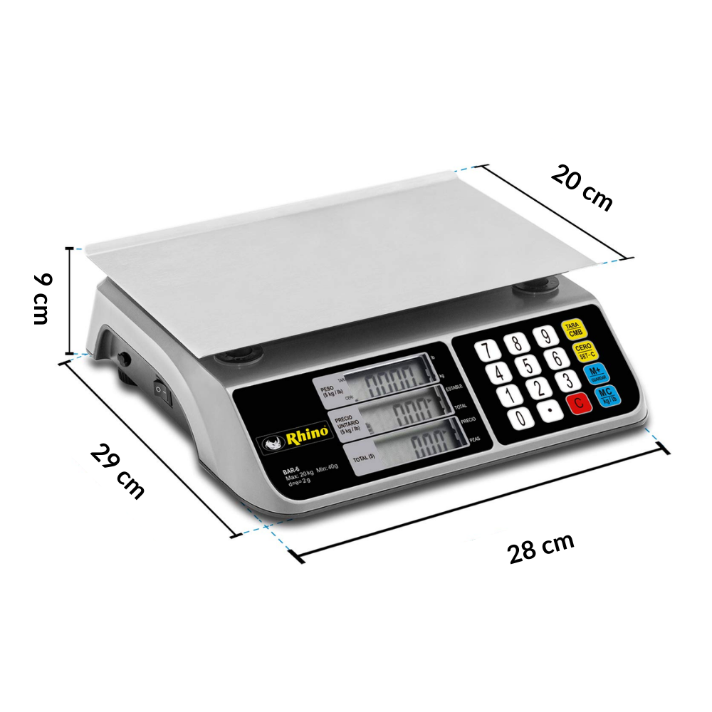 Bascula Electronica Rhino 20 Kg