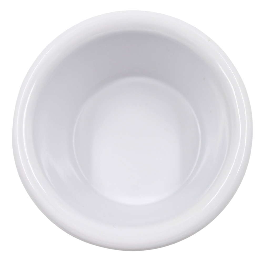 Ramekin 4 onzas  melamina premiun blanco polar