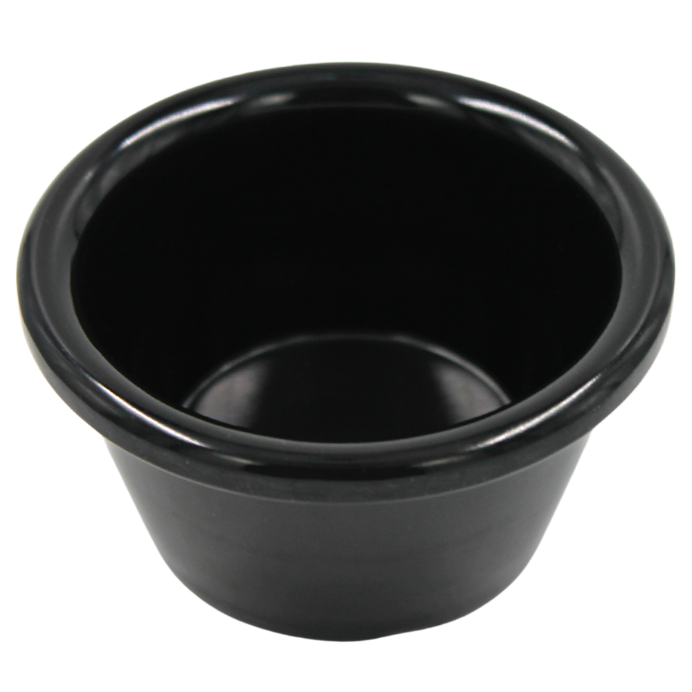 Ramekin 4 onzas melamina premiun negro