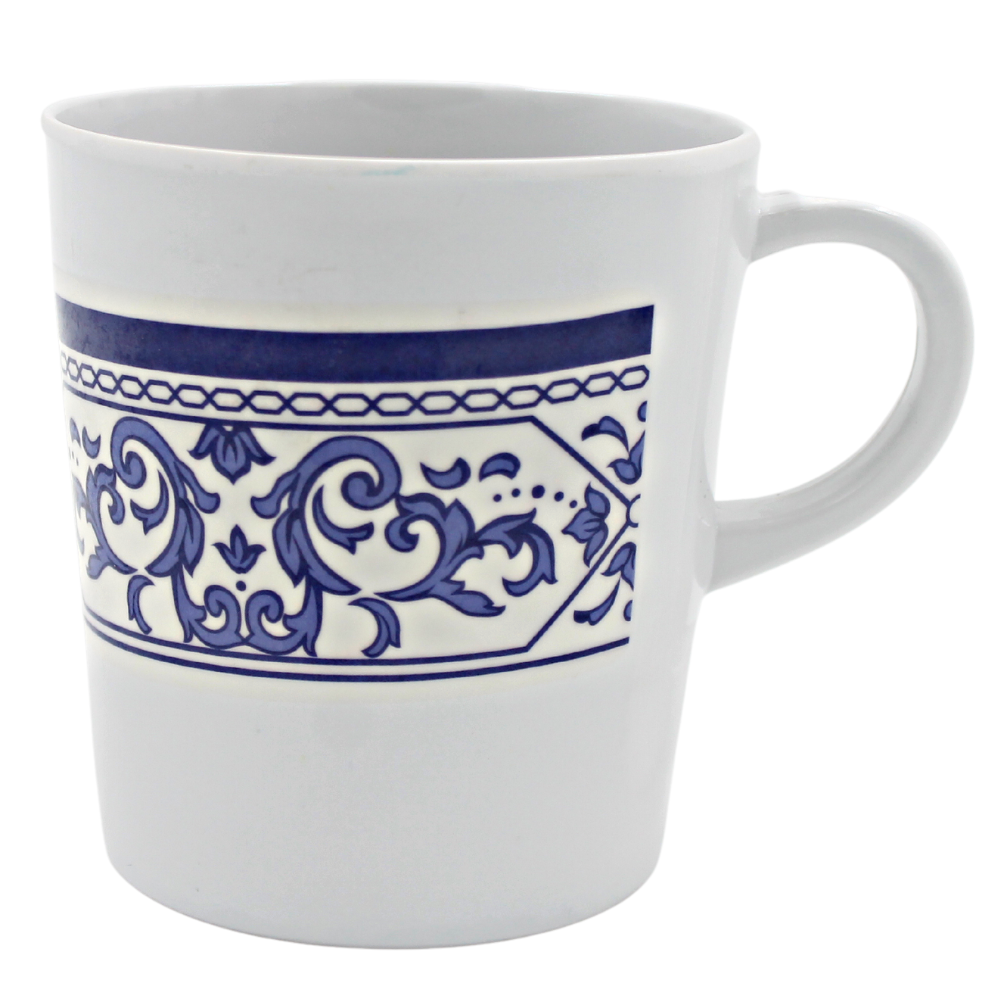 Tarro taza de melamina Talavera azul