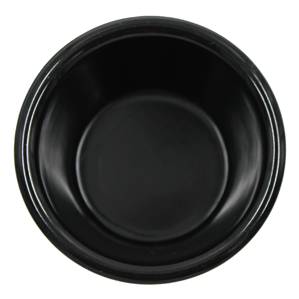 Ramekin negro 2 onzas melamina