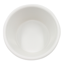 Ramekin blanco rayado 4 onzas melamina blanca