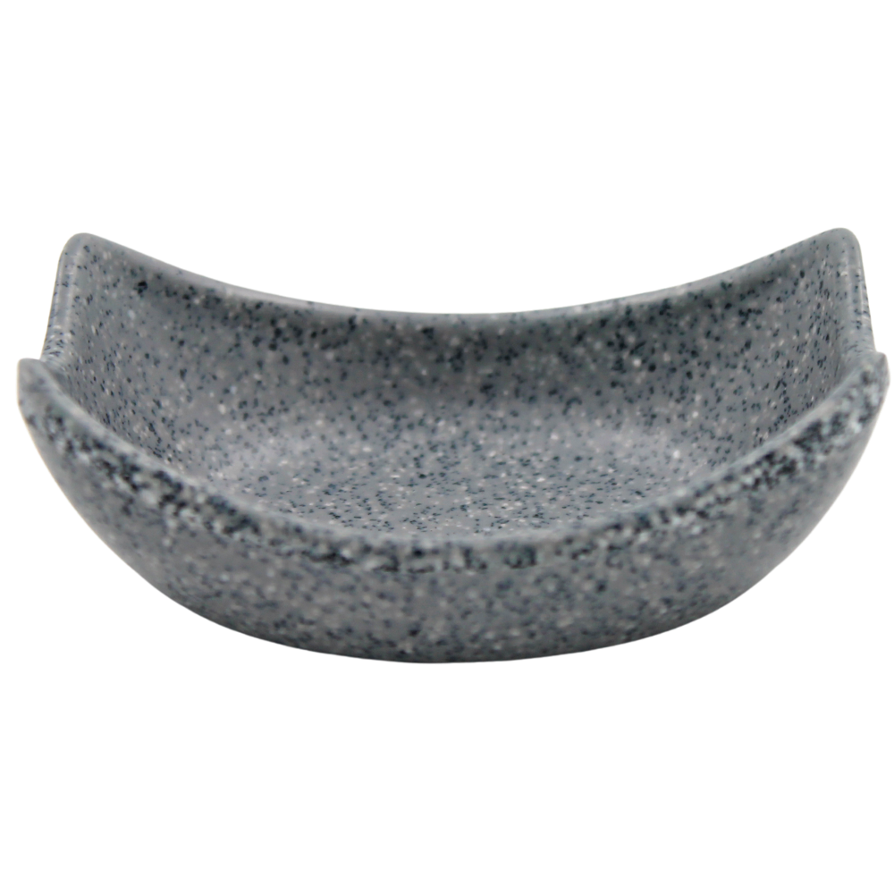 Platito para tapas8 x 5 cm melamina Gray Granite