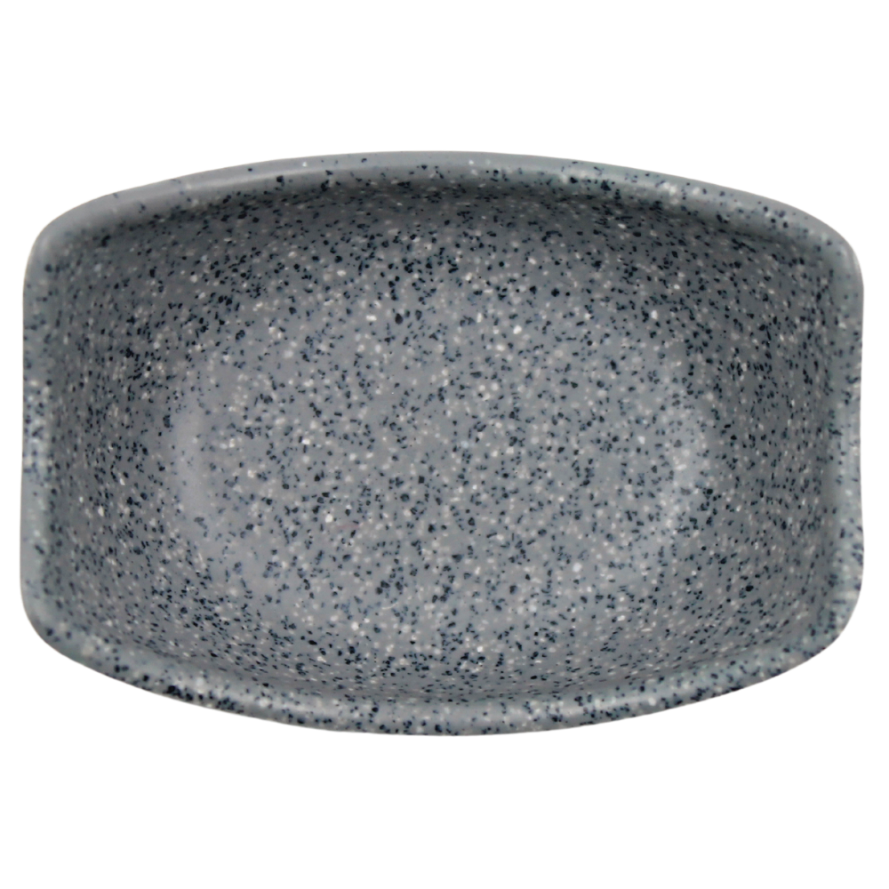 Platito para tapas8 x 5 cm melamina Gray Granite