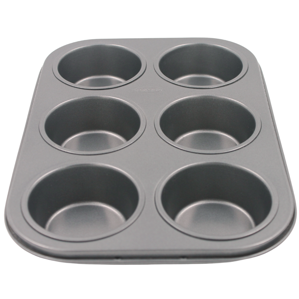 Molde para hornear 6 muffin Press