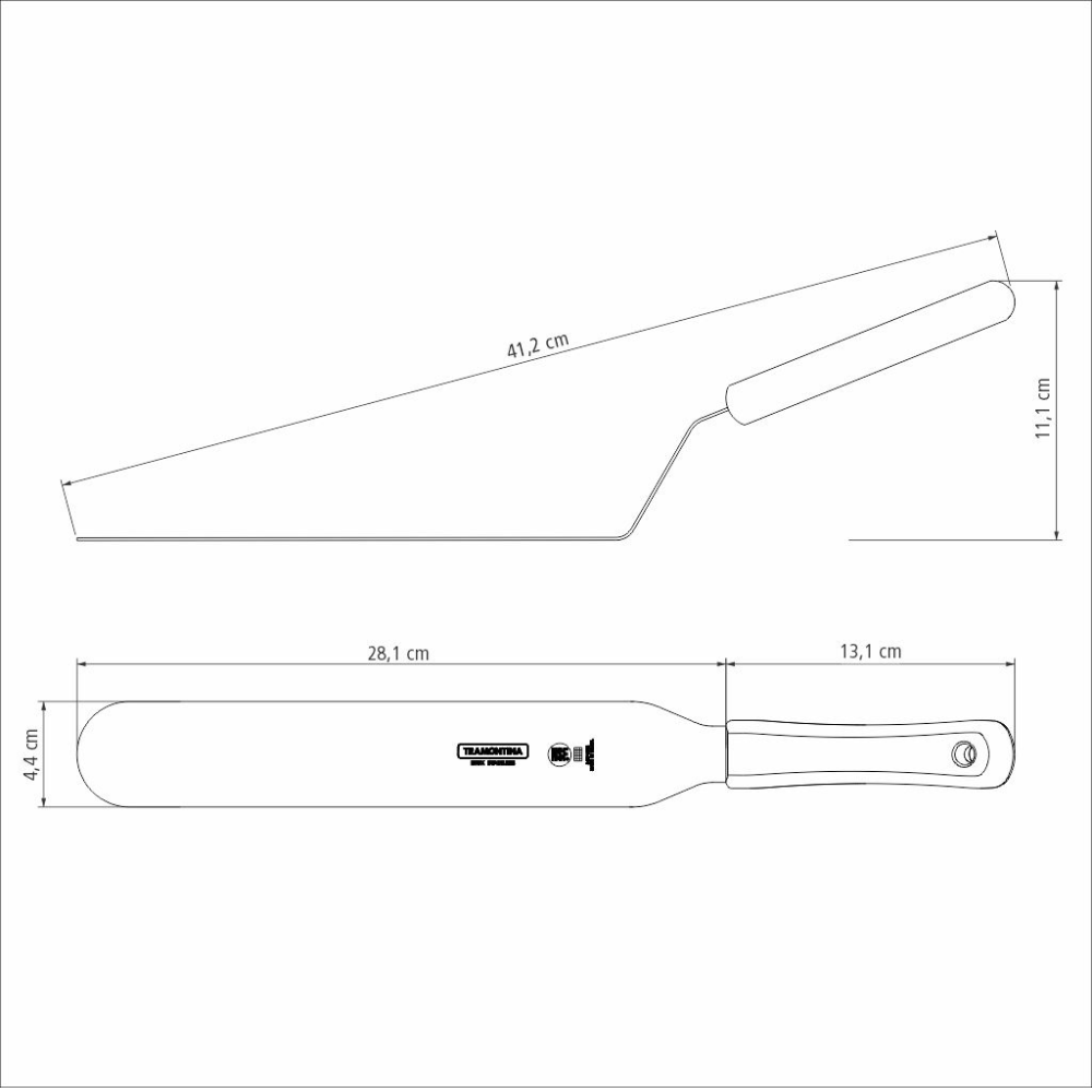 Espátula para Pastelería 12 pulgadas Tramontina
