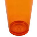 Vaso universal de polipropileno naranja 18 onzas