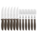 Juego para asado Jumbo 12 piezas Plenus Tramontina