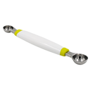 Boleador De Melon Doble Dekofood De Acero Inoxidable 23 Cms@