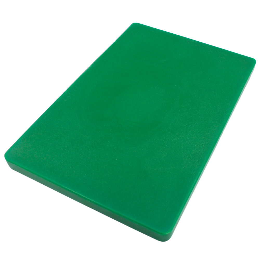 Tabla Para Picar De Plastico Verde 45X30X2.54 Cm / 12&quot;X18&quot;X1&quot;@