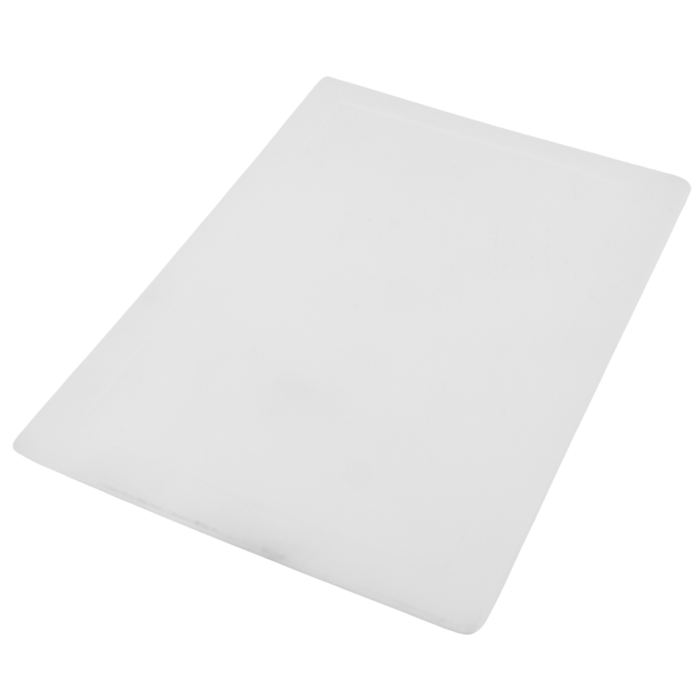 Tabla De 25X35X1/4 Polietileno Blanco