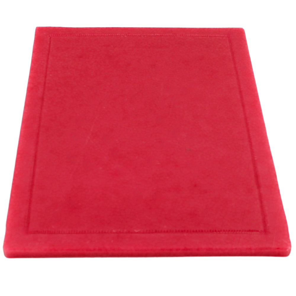 Tabla De 25X35X1/2 Pulgadas Polietileno Rojo